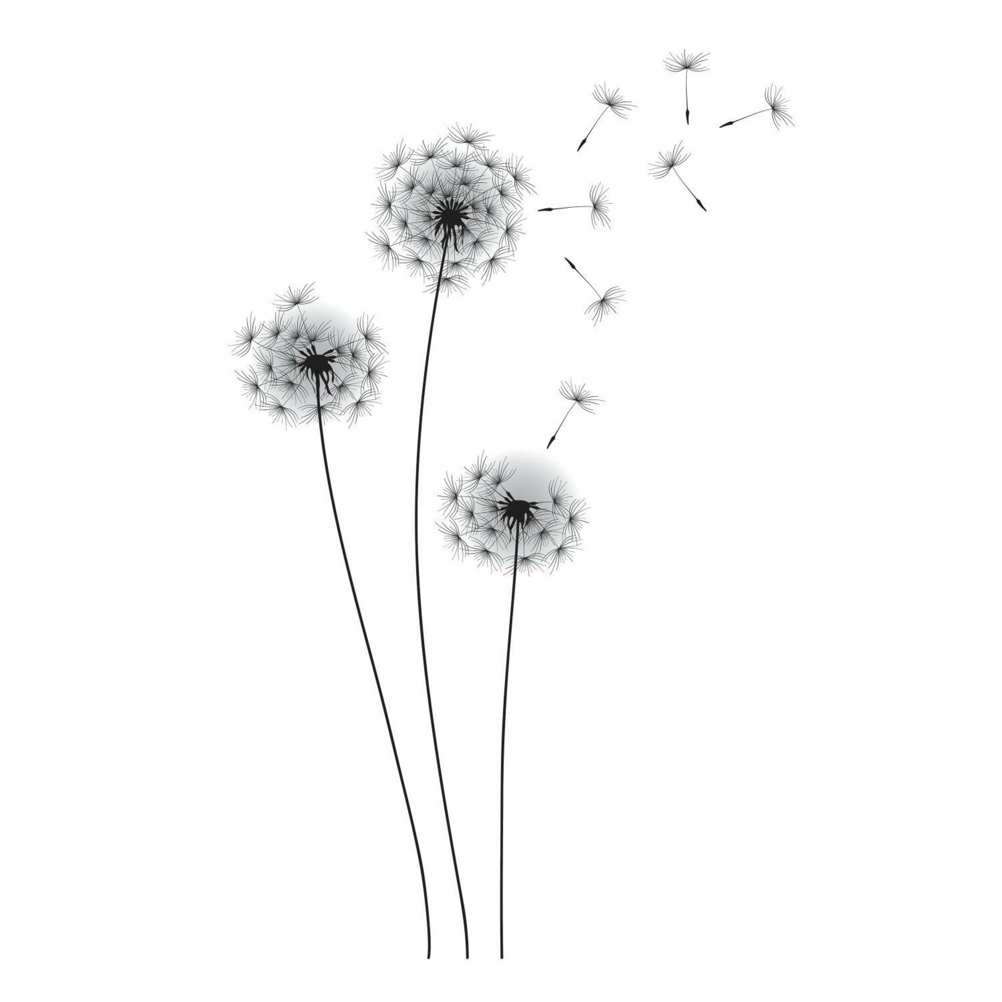 RoomMates Whimsical Dandelion Peel & Stick Decals